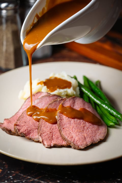 Roast Beef with gravy