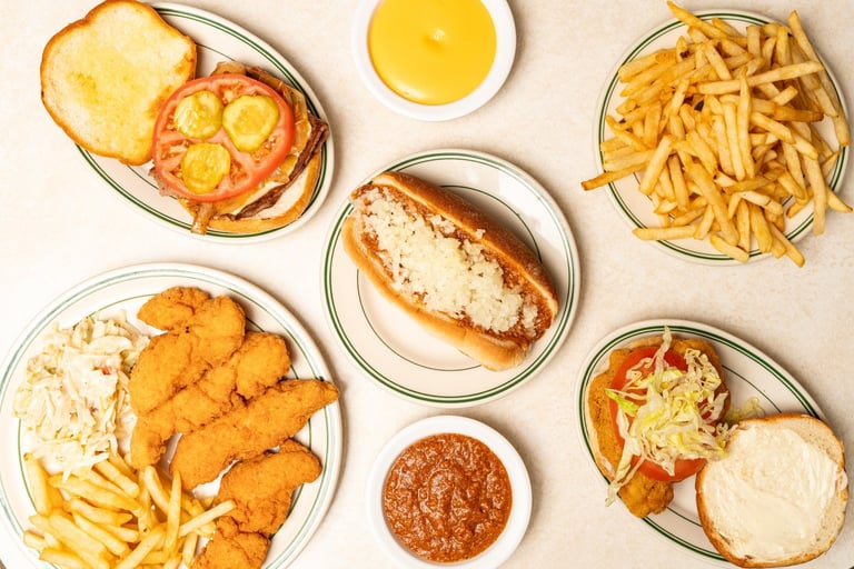 Delicious sides and fries